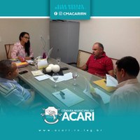 A Comissão de Constituição, Legislação, Justiça, Finanças e Tributação se reúne neste momento na Sala de Reuniões da Câmara Municipal de Acari.