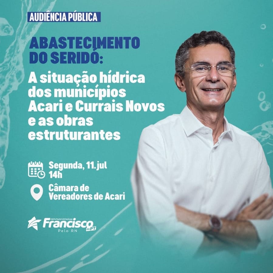 AUDIÊNCIA PÚBLICA - HOJE - 11/07/2022