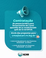 Aviso de Dispensa de Licitação nº 004/2026