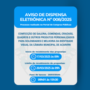 Aviso de Dispensa de Licitação nº 008/2025
