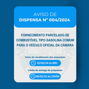 AVISO DE DISPENSA Nº 004/2024