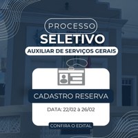 Aviso de Processo Seletivo Simplificado n° 001/2025
