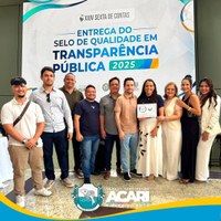 Câmara de Acari reafirma excelência na gestão pública e recebe novamente o Selo Diamante da Atricon