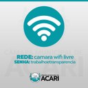 CÂMARA MUNICIPAL DE ACARI DISPONIBILIZA WI-FI LIVRE A POPULAÇÃO