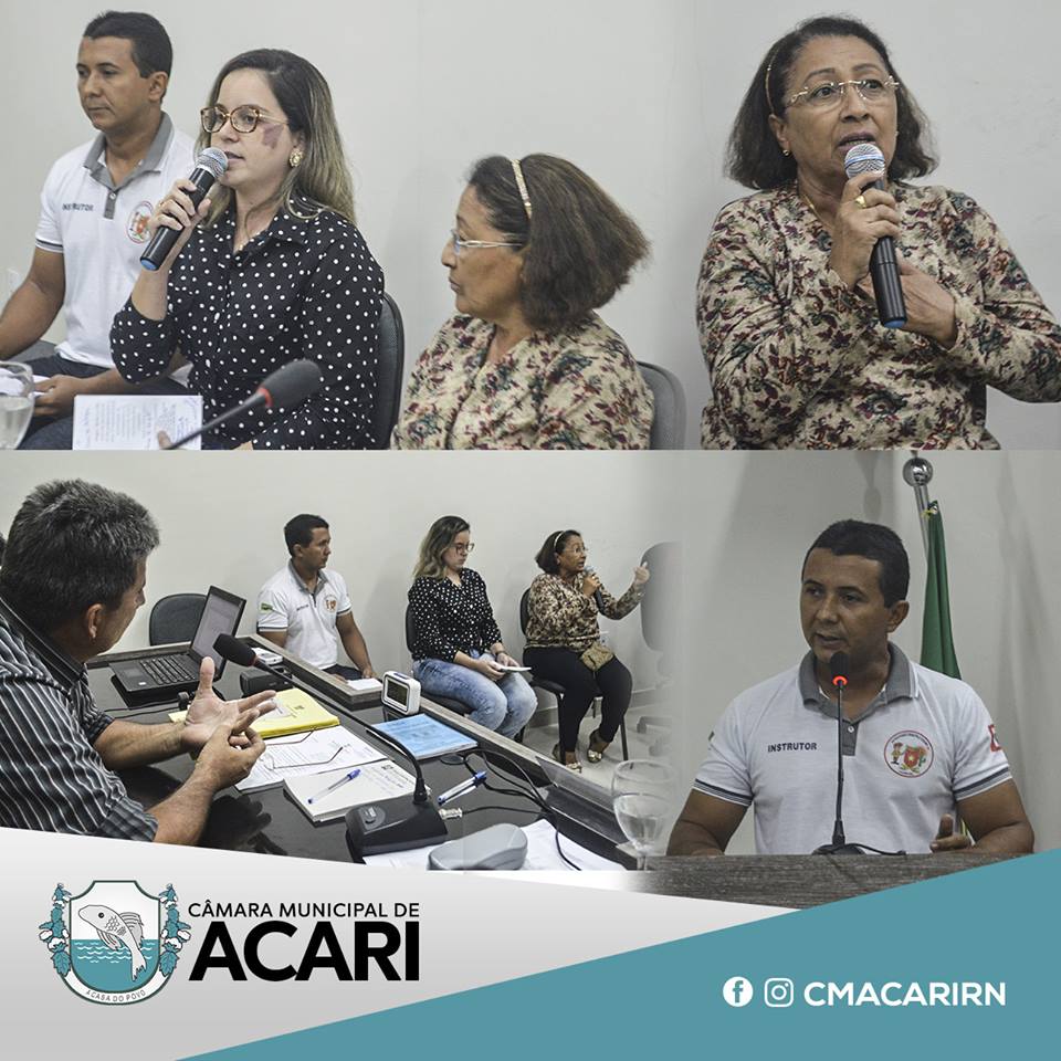 CÂMARA MUNICIPAL DE ACARI PROMOVE MESA REDONDA SOBRE PROBLEMÁTICA DAS DROGAS