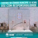 CHAFARIZ DA CÂMARA MUNICIPAL DE ACARI: USE COM RESPONSABILIDADE