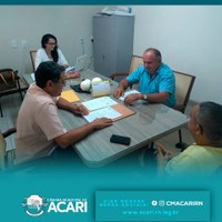 Comissão de Constituição, Legislação, Justiça, Finanças e Tributação da Câmara Municipal de Acari se reuniu