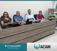 COMISSÃO DE REVISÃO DA LEI ORGÂNICA E DO REGIMENTO INTERNO DA CÂMARA MUNICIPAL DE ACARI REALIZA PRIMEIRA REUNIÃO