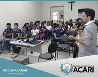 ESTUDANTES DA EEPIBA ASSISTEM PALESTRA SOBRE O PODER LEGISLATIVO E SUAS FUNÇÕES NA CÂMARA MUNICIPAL DE ACARI