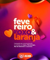 FEVEREIRO ROXO E LARANJA