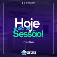 Hoje é dia de Sessão