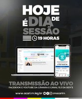 HOJE TEM SESSÃO!!