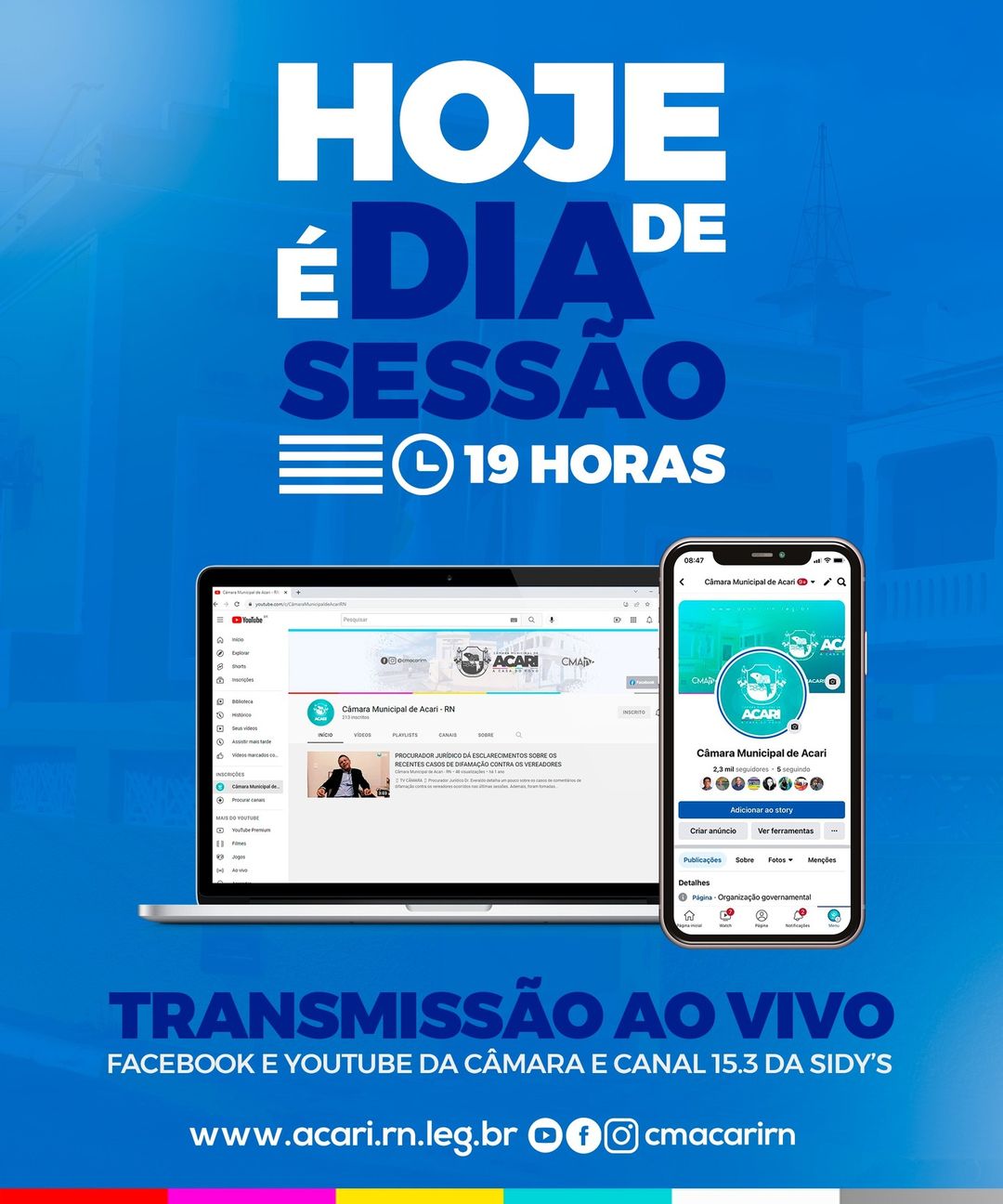 HOJE TEM SESSÃO!!