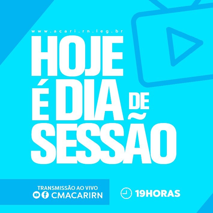 HOJE TEM SESSÃO!!