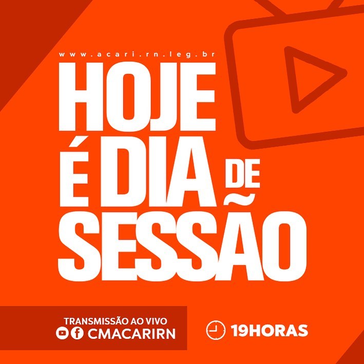 HOJE TEM SESSÃO!!