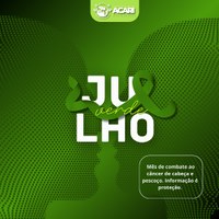 Julho Verde: Mês de Conscientização sobre o Câncer de Cabeça e Pescoço