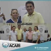 PRESIDENTE DA CÂMARA ACOMPANHA ELEIÇÃO DE VEREADORES MIRIM 