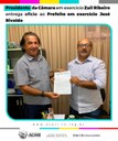 PRESIDENTE DA CÂMARA EM EXERCÍCIO ZUIL RIBEIRO ENTREGA OFÍCIO AO PREFEITO EM EXERCÍCIO JOSÉ RIVALDO