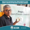 PROJETO DO ITEP EM PARCERIA COM A CÂMARA MUNICIPAL DE ACARI GARANTE A EMISSÃO DE RG PARA CERCA DE 500 IDOSOS ACARIENSES