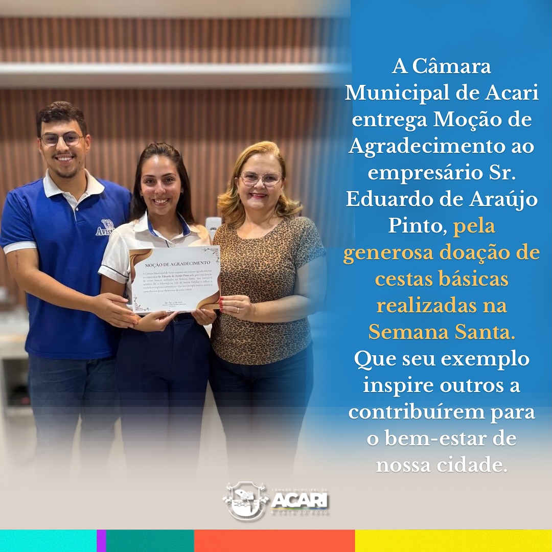 Reconhecimento e Gratidão