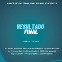 Resultado Final - Processo Seletivo Simplificado