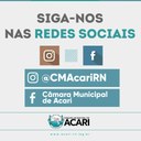 Siga-nos nas redes sociais 