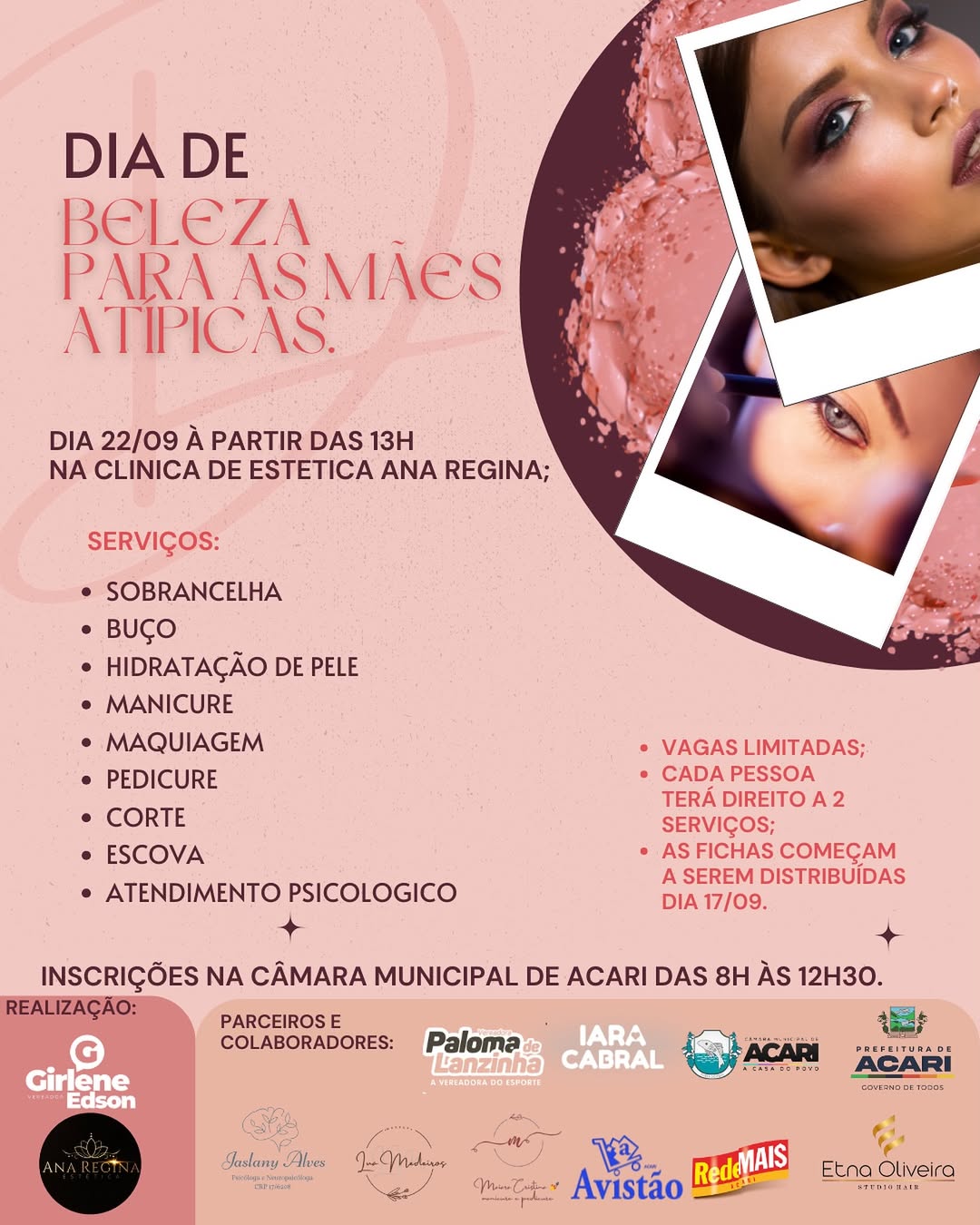 Um dia de cuidado e acolhimento: Mães Atípicas terão programação especial em Acari