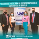 VEREADORES PARTICIPAM DE ENCONTRO NACIONAL DE LEGISLATIVOS EM BRASÍLIA VEREADORES PARTICIPAM DE ENCONTRO NACIONAL DE LEGISLATIVOS EM BRASÍLIA