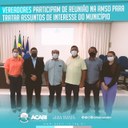 VEREADORES PARTICIPAM DE REUNIÃO NA AMSO PARA TRATAR ASSUNTOS DE INTERESSE DO MUNICÍPIO VEREADORES PARTICIPAM DE REUNIÃO NA AMSO PARA TRATAR ASSUNTOS DE INTERESSE DO MUNICÍPIO