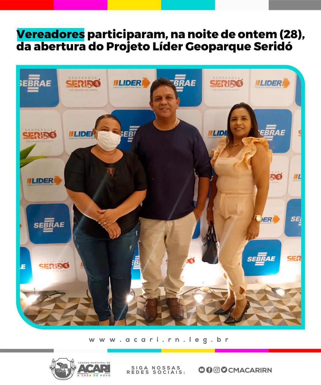 VEREADORES PARTICIPARAM DA ABERTURA DO PROJETO LÍDER GEOPARQUE SERIDÓ