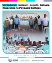 VEREADORES REALIZAM PROJETO CÂMARA ITINERANTE NO POVOADO BULHÕES VEREADORES REALIZAM PROJETO CÂMARA ITINERANTE NO POVOADO BULHÕES